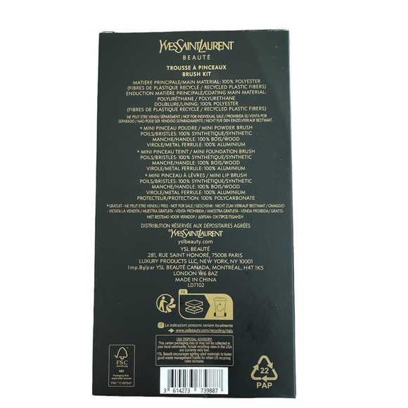 YSL Brush Kit - Picture 4 of 4